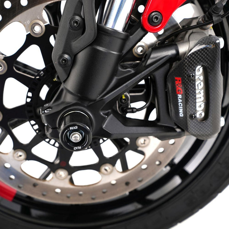 Load image into Gallery viewer, R&G Racing Black Fork Protectors For 2015-2018 Ducati Scrambler Classic