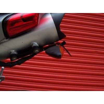 Load image into Gallery viewer, R&G Racing Black Tail Tidy License Plate Holder For 2005-2009 Benelli Caf Racer 1130