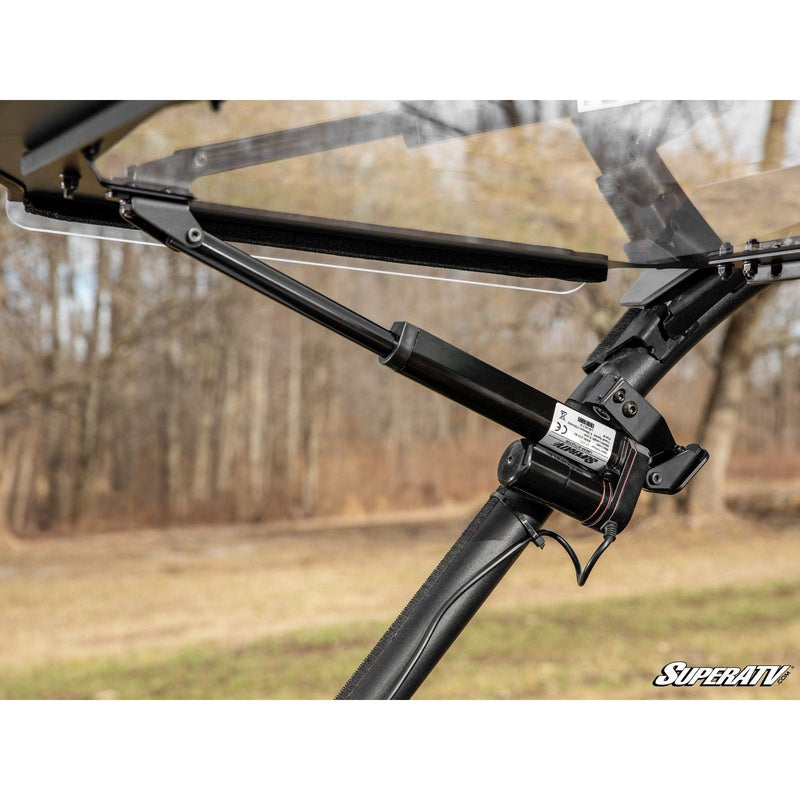 Load image into Gallery viewer, SuperATV Kawasaki Teryx KRX 1000 MaxDrive Power Flip Windshield PFWS-K-KRX-70