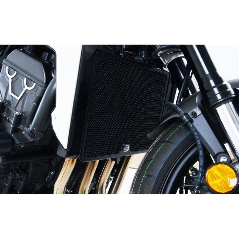 Load image into Gallery viewer, R&G Racing Titanium Aluminum Radiator Guard For 2011-2018 Honda CBF1000