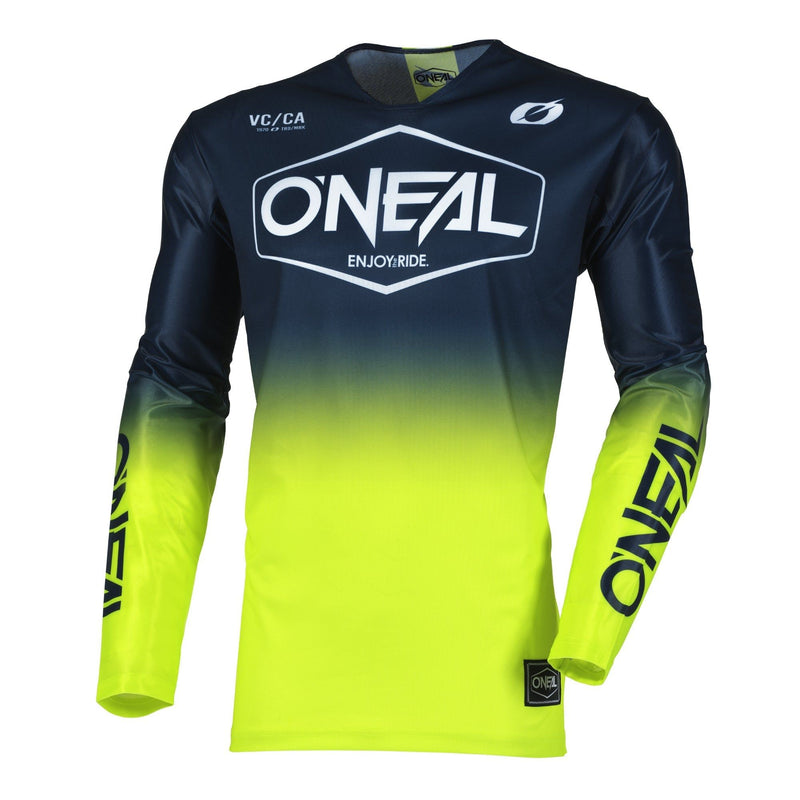 Load image into Gallery viewer, Motocross Jersey 242 O'Neal Mayhem Hexx Blue / Neon Motocross Jersey