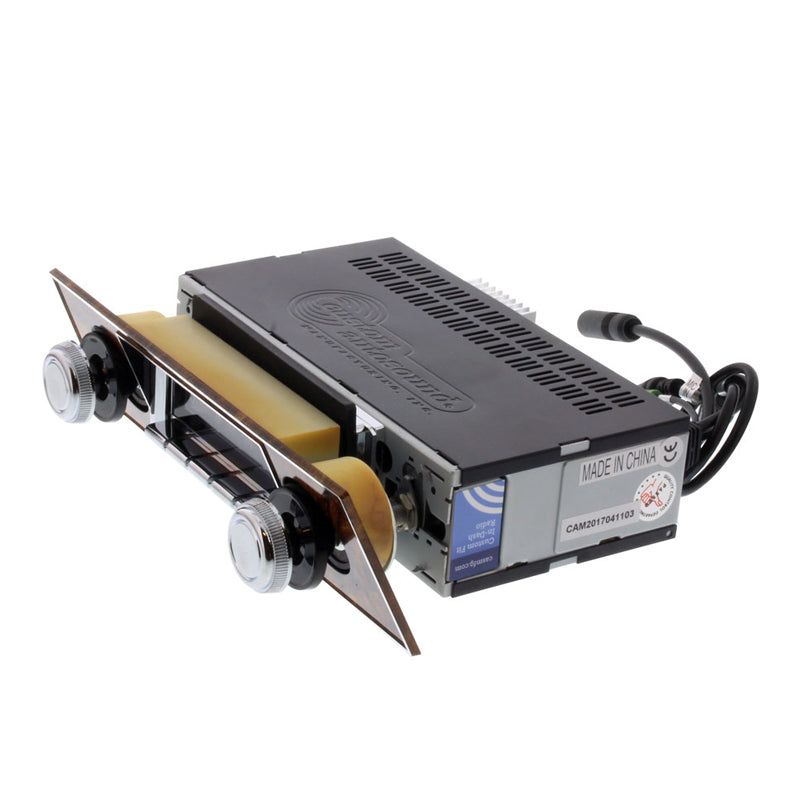 Load image into Gallery viewer, Custom Autosound 1968 Firebird 740 Premium Bluetooth Classic Car Stereo With Burlwood Bezel