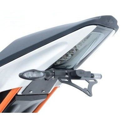 Load image into Gallery viewer, R&G Racing Black Tail Tidy License Plate Holder For 2015-2020 KTM 390 RC