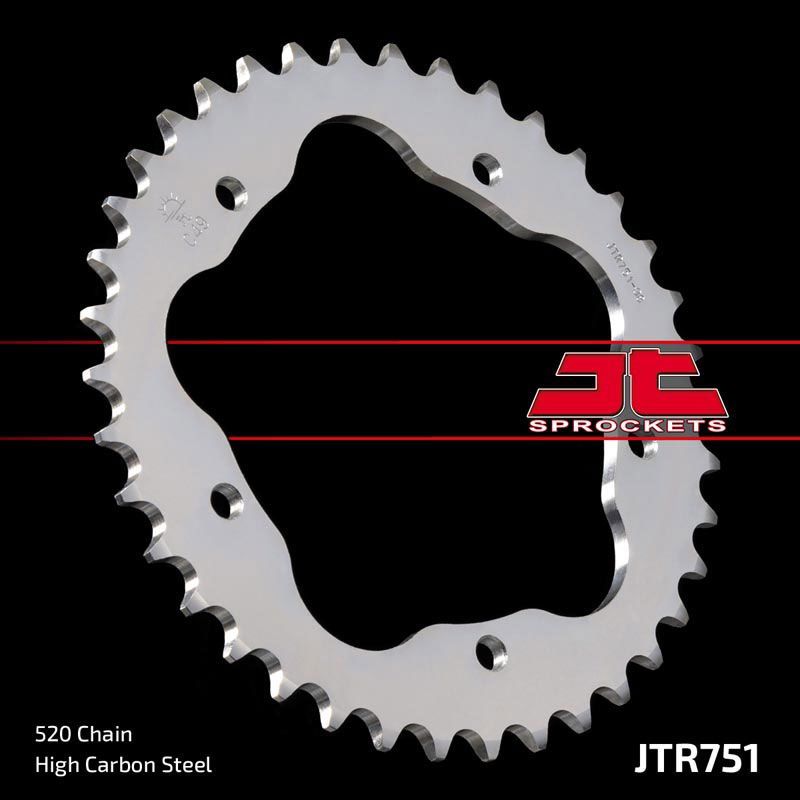 Load image into Gallery viewer, JT Sprockets Rear Steel Sprocket 42 Tooth 42T 520 Chain JTR751.42