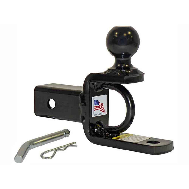 Load image into Gallery viewer, Rigid Hitch (ATV-2) 2 Inch Ball Mount for ATV/UTV with 2 Inch Receiver - Made in USA