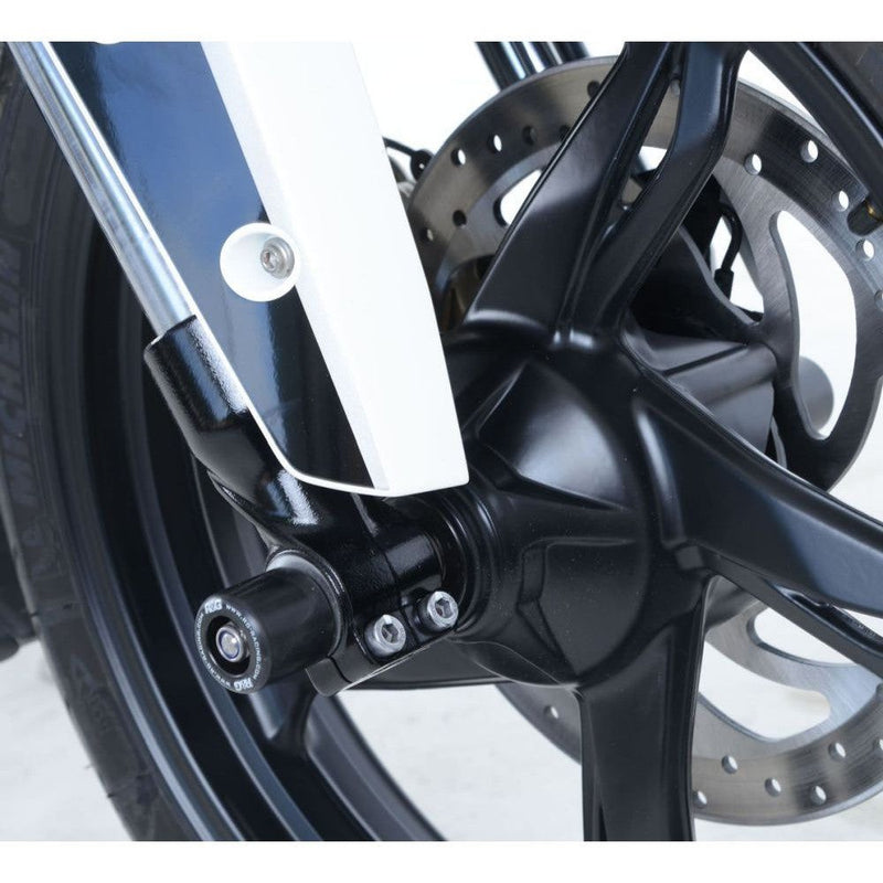 Load image into Gallery viewer, R&G Racing Black Fork Protectors For 2017-2024 BMW G310GS