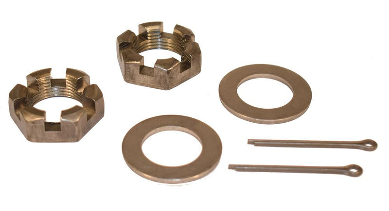 Load image into Gallery viewer, Trailer Nut Kit - 1 Inch I.D. x 14 N.F. Threads (Pair)