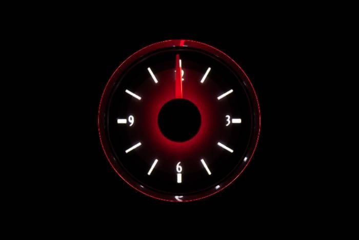 Load image into Gallery viewer, Dakota Digital Universal Analog Clock For VHX Gauge Kit VLC-16-2