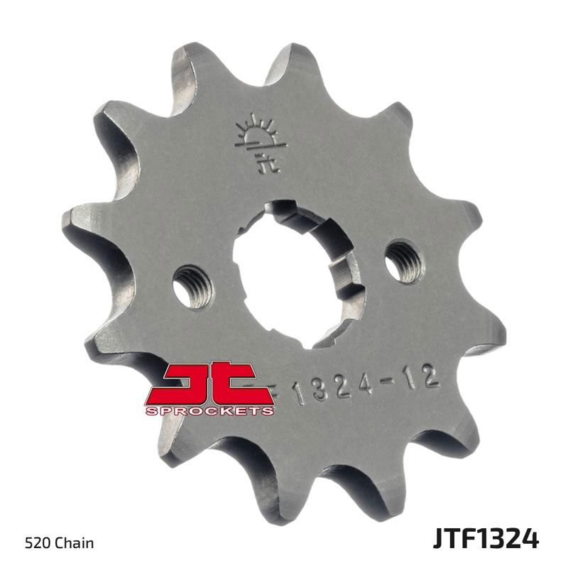 Load image into Gallery viewer, JT Sprockets Front Steel Countershaft Sprocket 12 Tooth 12T 520 Chain