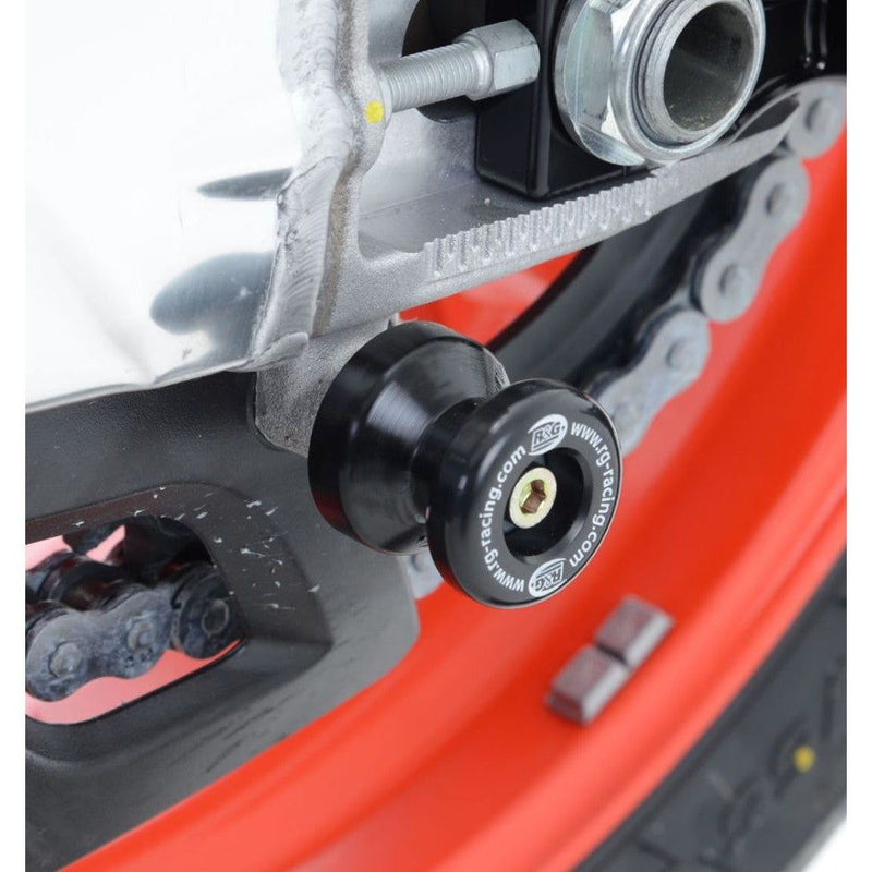 Load image into Gallery viewer, R&G Racing Black Cotton Reels For 1998-2003 Aprilia RSV Mille