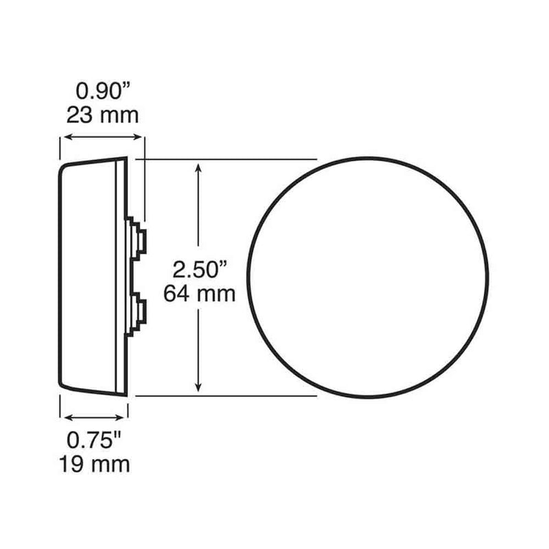 Load image into Gallery viewer, 2-1/2 Inch Clearance and Side Marker Light