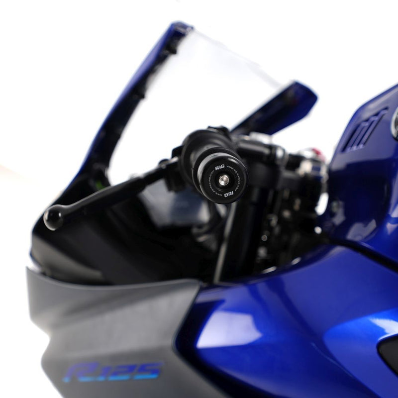 Load image into Gallery viewer, R&G Racing Black Bar End Sliders For 2002-2011 Honda Bros