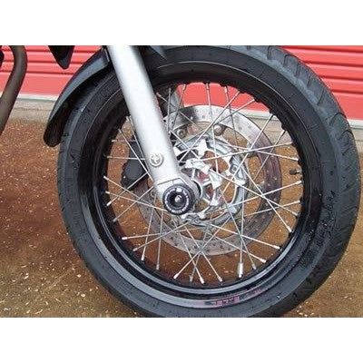 Load image into Gallery viewer, R&G Racing Black Fork Protectors For 2009-2016 Yamaha XT660 Tenere Z