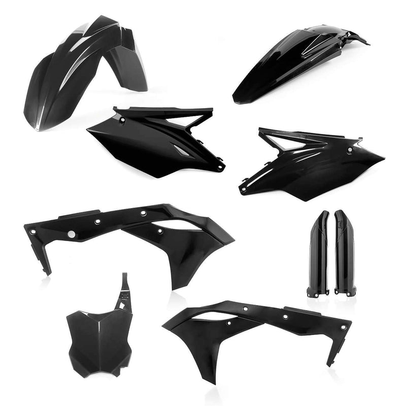 Load image into Gallery viewer, Acerbis Black Full Plastic Kit for Kawasaki - 2685820001