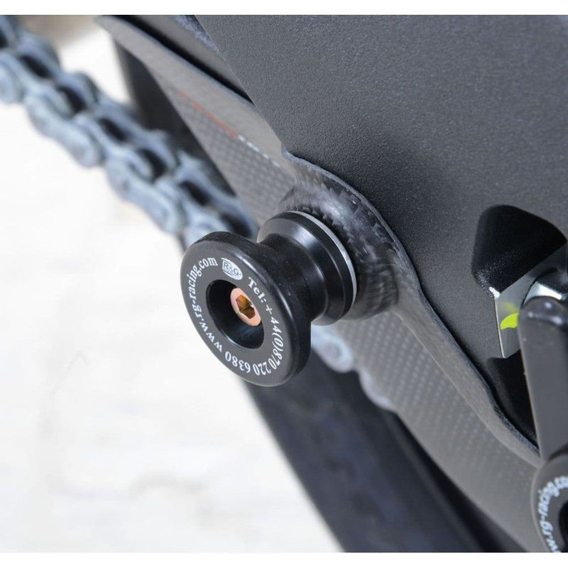 Load image into Gallery viewer, R&G Racing Black Cotton Reels For 2021-2024 Aprilia RS660