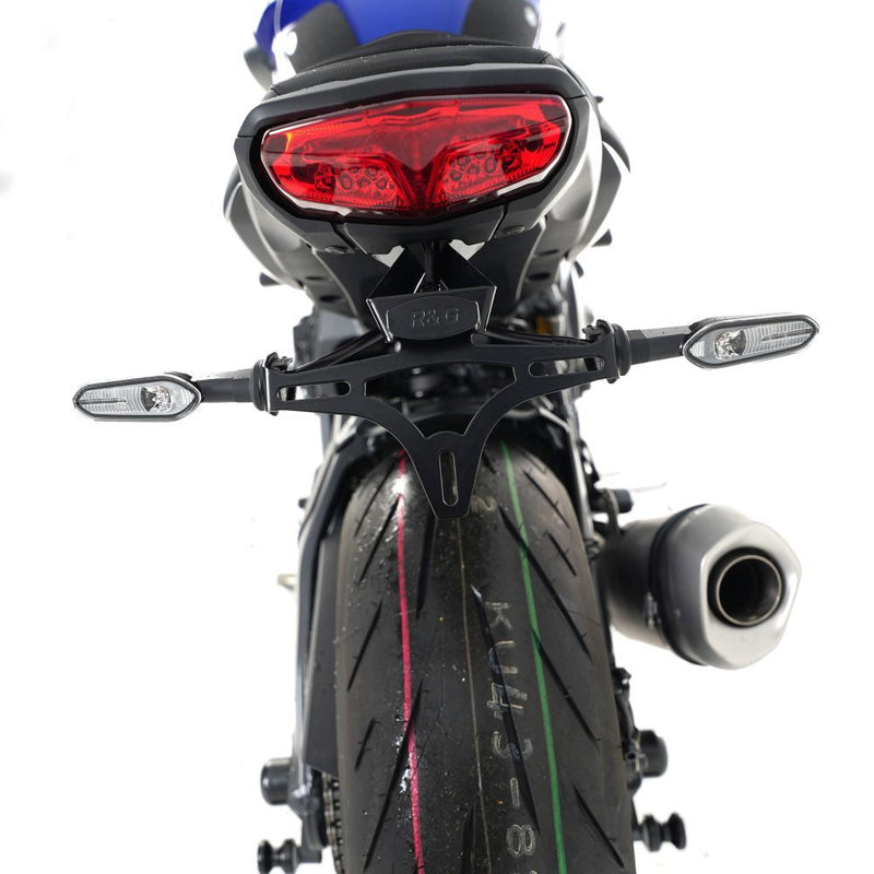 Load image into Gallery viewer, R&G Racing Black Tail Tidy License Plate Holder For 2023-2024 Yamaha MT-10