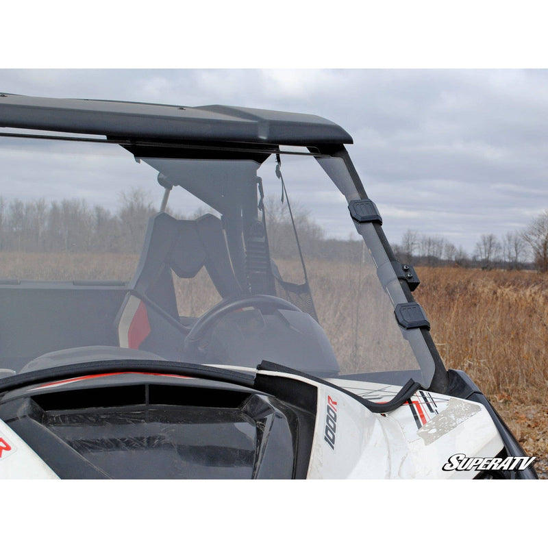 Load image into Gallery viewer, SuperATV Can-Am Maverick Scratch Resistant Full Windshield WS-CA-MAV-70