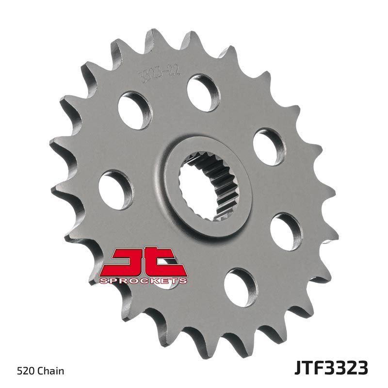 Load image into Gallery viewer, JT Sprockets Front Steel Countershaft Sprocket 22 Tooth 22T 520 Chain