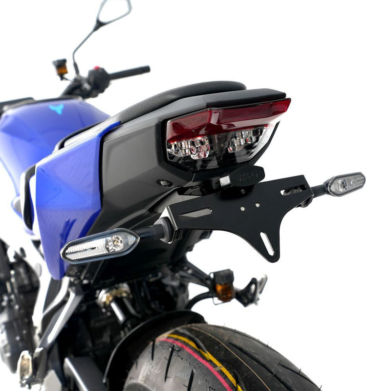 Load image into Gallery viewer, R&G Racing Black Tail Tidy License Plate Holder For 2024-2024 Yamaha MT-09 FZ-09