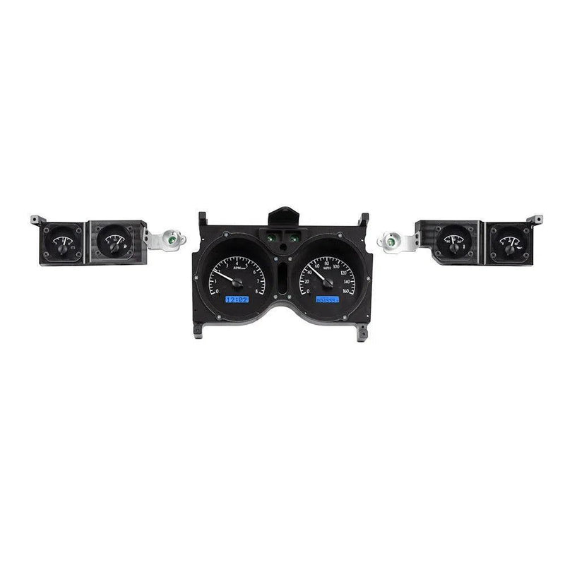 Load image into Gallery viewer, Dakota Digital 1973-1977 Chevrolet Malibu/Monte Carlo/El Camino/GMC Sprint VHX Black Blue Display Gauge Kit VHX-73C-CVL-K-B