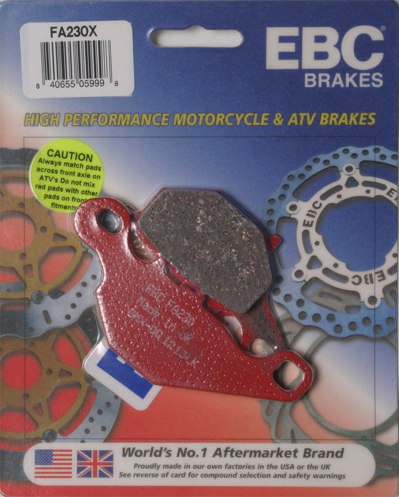 Load image into Gallery viewer, EBC 1 Pair Performance X-Series Carbon Brake Pads MPN FA230X