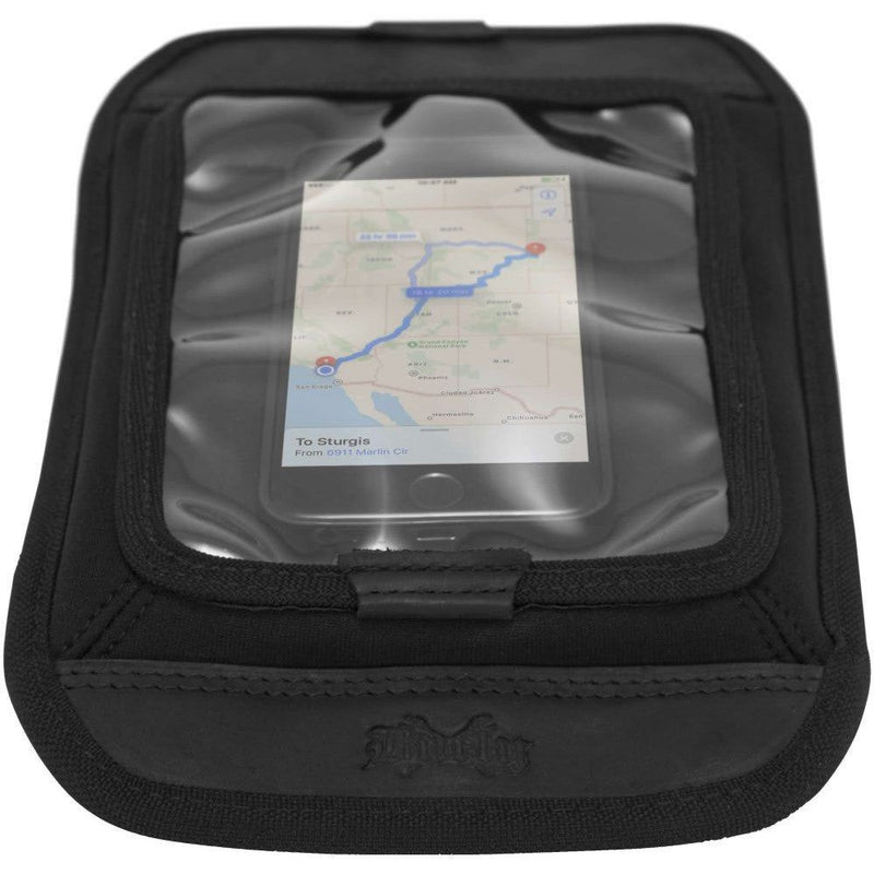 Load image into Gallery viewer, Burly Brand Voyager Tank Pad Black - B15-1011B