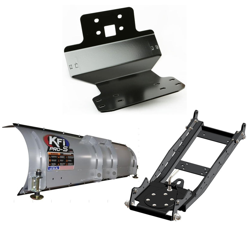 Load image into Gallery viewer, KFI UTV Snow Plow Kit For John Deere Gator XUV 850D 2007-2010