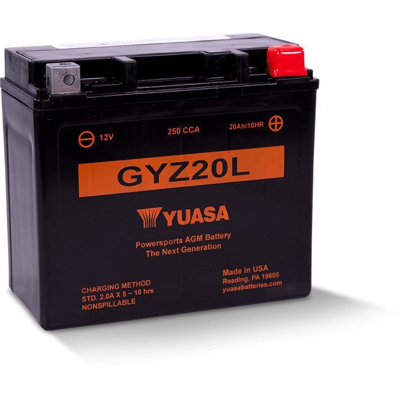Load image into Gallery viewer, Yuasa Maintenance Free GYZ20L 12 Volt Battery YUAM720GZ