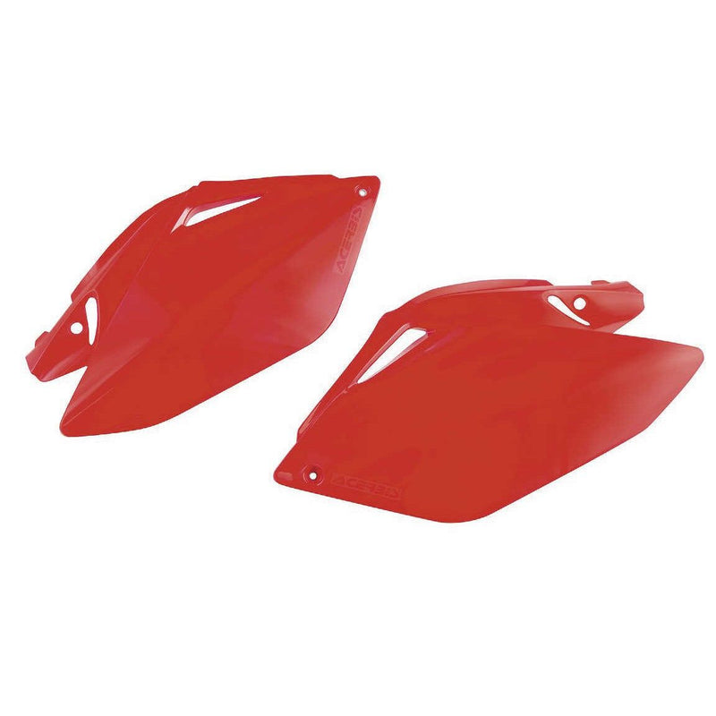 Load image into Gallery viewer, Acerbis Red Side Number Plate for Honda - 2043240004