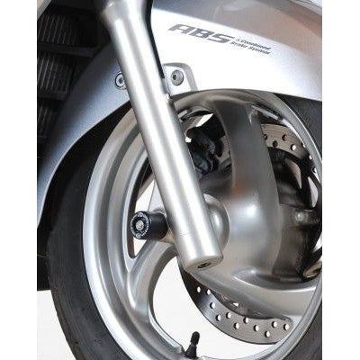 Load image into Gallery viewer, R&G Racing Black Fork Protectors For 2008-2014 Honda Silverwing FJS600 FP0118BK