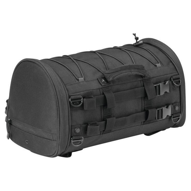 Load image into Gallery viewer, Kuryakyn Momentum Rambler Roll Bag Black 5213