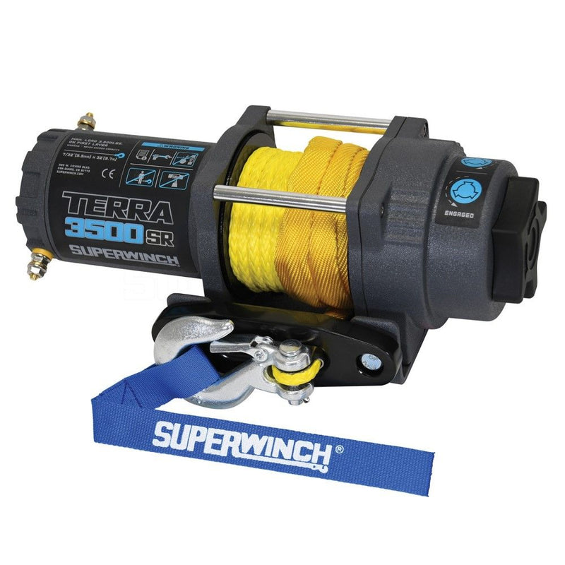Load image into Gallery viewer, Superwinch Terra 3500SR 12V Synthetic Rope Winch