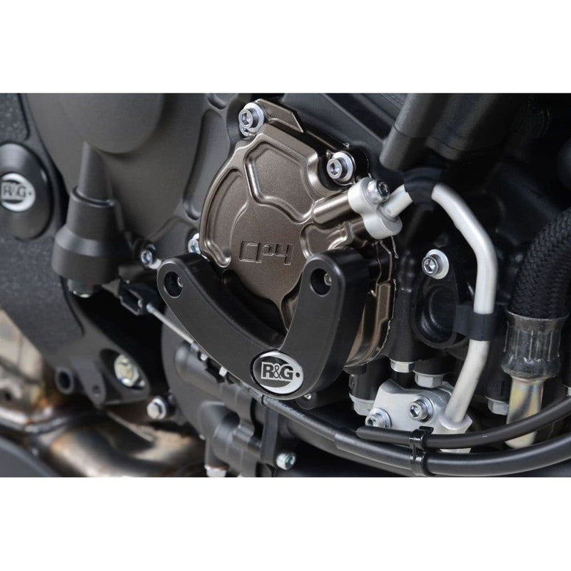 Load image into Gallery viewer, R&G Racing Black Engine Case Sliders RHS For 2018-2024 Yamaha MT-10
