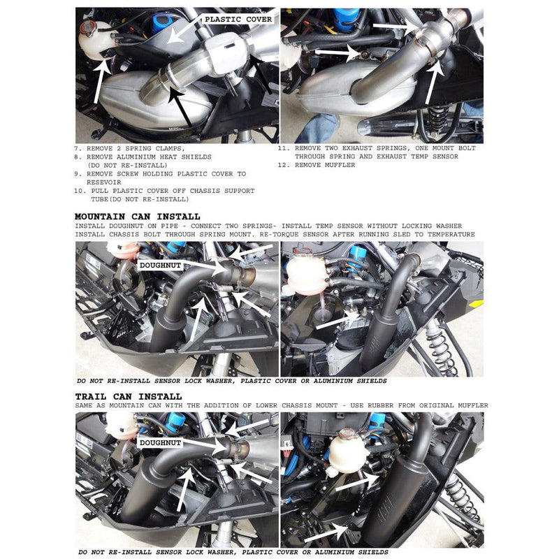 Load image into Gallery viewer, GGB Exhaust Quiet Can Muffler For 2021-2023 Ski-Doo Gen 4 600R E-TEC 762-1058-2
