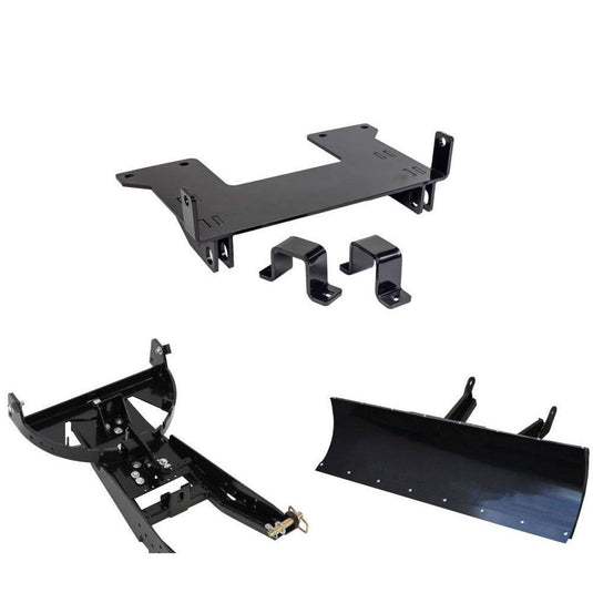 Denali Black UTV Snow Plow Kit For Honda Pioneer 700 SXS700M2 2014-2021