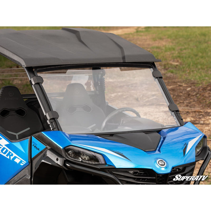 Load image into Gallery viewer, SuperATV CFMOTO ZForce 800 Trail Scratch Resistant Full Windshield WS-CF-ZF800T-70