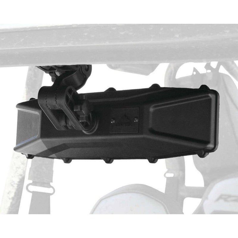 Load image into Gallery viewer, ATV/UTV Tek Center Rear View Mirror with Dual Blindspot Mirrors Black