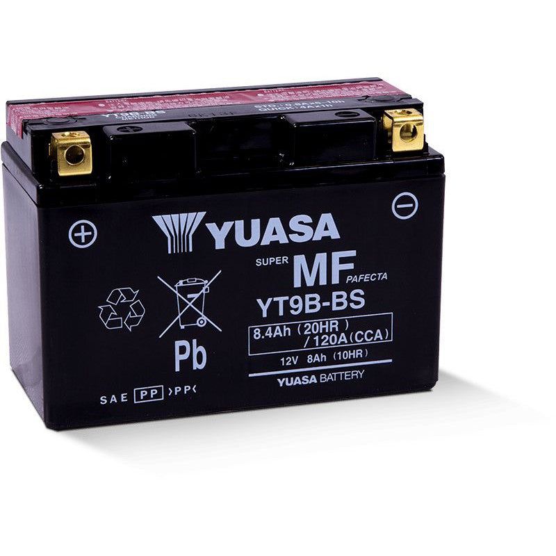 Load image into Gallery viewer, Yuasa Maintenance Free YT9BBS 12 Volt Battery YUAM629B4
