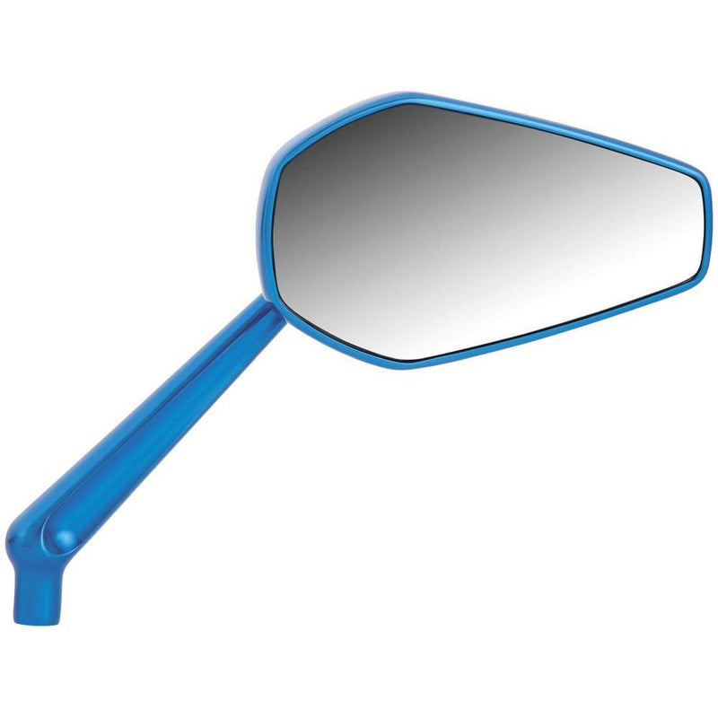 Load image into Gallery viewer, Arlen Ness Mini Stocker Blue Right Mirror 13-153