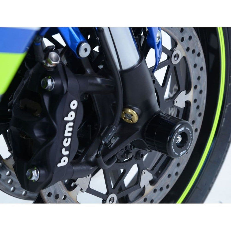 Load image into Gallery viewer, R&G Racing Black Fork Protectors For 2012-2018 Suzuki GSXR1000