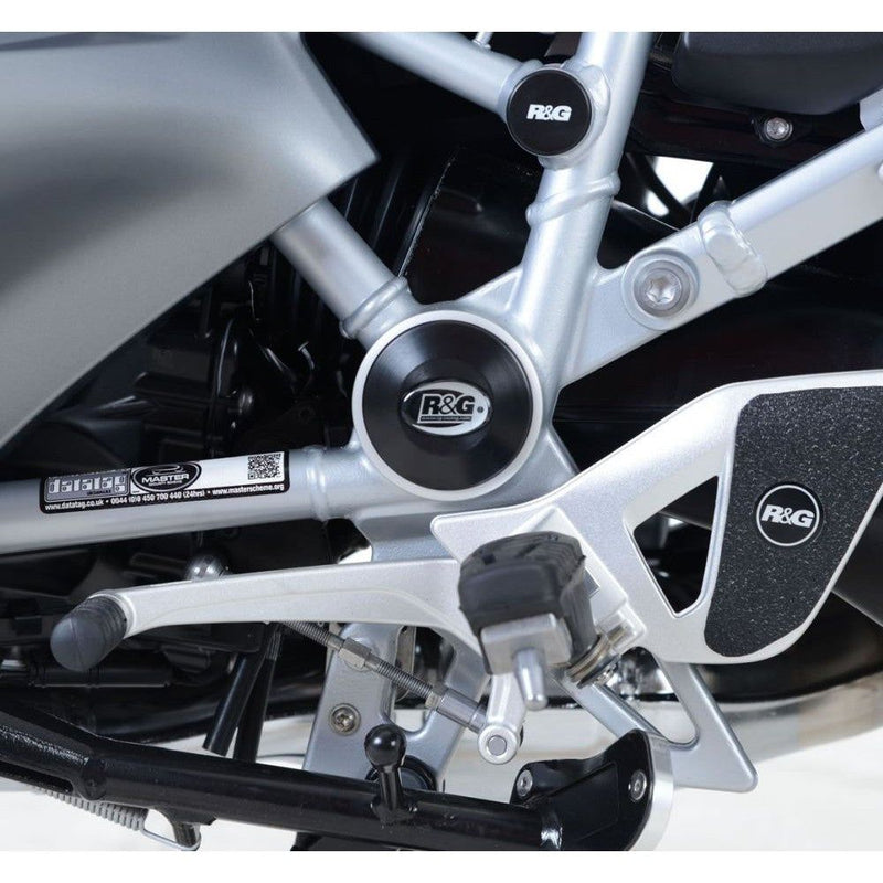 Load image into Gallery viewer, R&G Racing Black Frame Plug Fits Both Sides For 2013 MV Agusta 1090RR