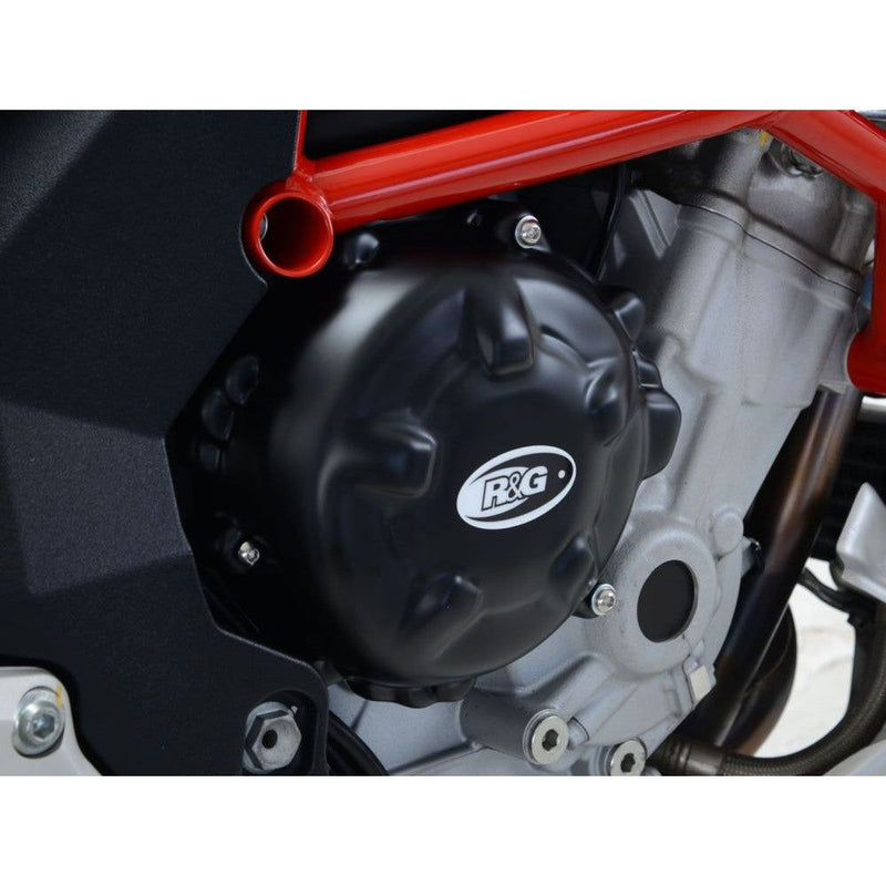 Load image into Gallery viewer, R&G Racing Black Engine Case Covers Clutch For 2015-2016 MV Agusta Stradale 800
