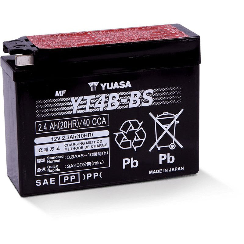 Load image into Gallery viewer, Yuasa Maintenance Free YT4BBS 12 Volt Battery YUAM62T4B