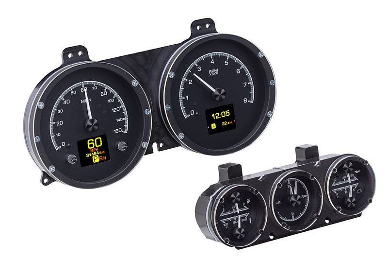 Load image into Gallery viewer, Dakota Digital 1967 Chevrolet Camaro HDX Analog Gauge kit With Console Gauges HDX-67C-CAC