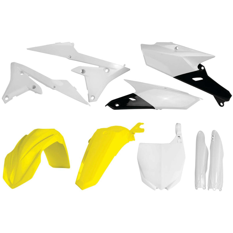 Load image into Gallery viewer, Acerbis Yellow/White Full Plastic Kit for Yamaha - 2374181070
