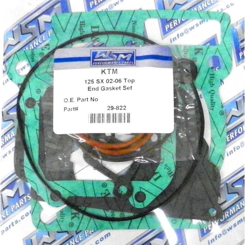 Load image into Gallery viewer, WSM Top End Gasket Kit For KTM 125 EXC / SX 02-06 29-822
