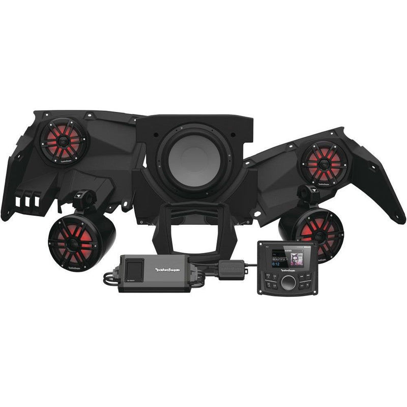 Load image into Gallery viewer, Rockford Fosgate Audio Kit Stage 4 Black X317-STG4