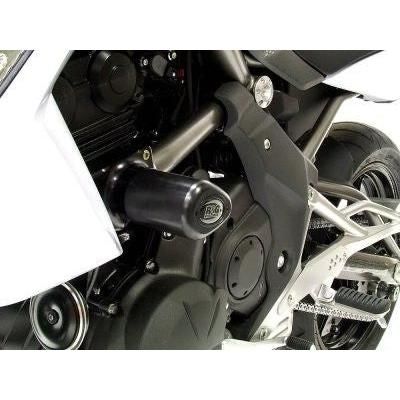Load image into Gallery viewer, R&G Racing Black Aero Style Crash Protectors CP0247BL