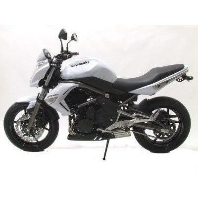Load image into Gallery viewer, R&G Racing Black Aero Style Crash Protectors For 2009-2010 Kawasaki ER-6N