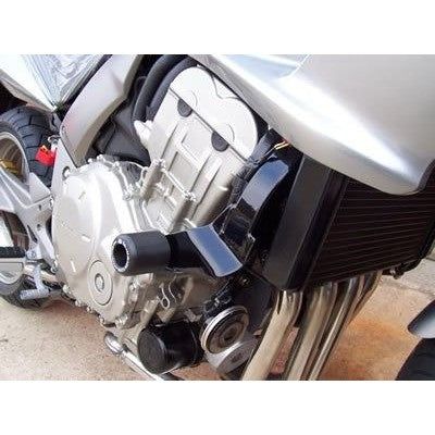 Load image into Gallery viewer, R&G Racing Black Classic Style Crash Protectors For 2006-2009 Honda CBF1000 ABS